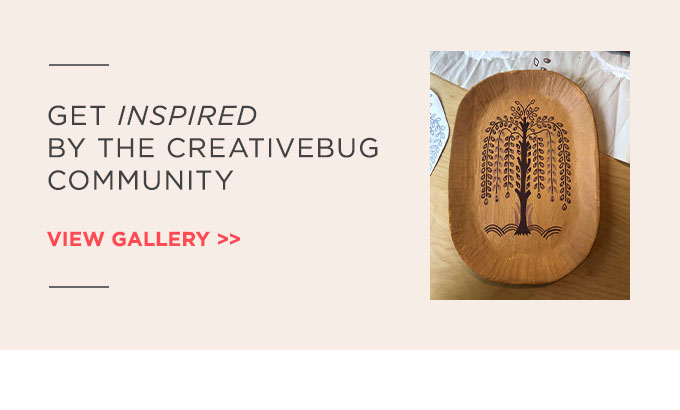 Get Inspired by the Creativebug Community