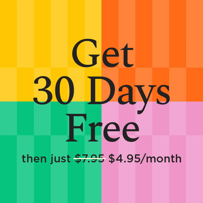 Get 30 Days FREE