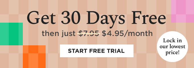 Get 30 days FREE