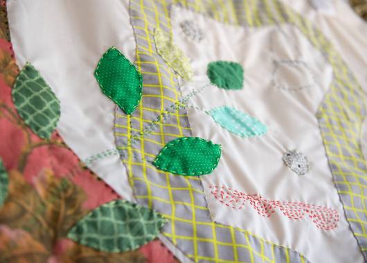 Story Quilt Top: A Daily Practice in Hand Stitching