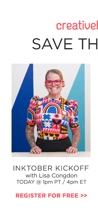 Inktober Kickoff with Lisa Congdon