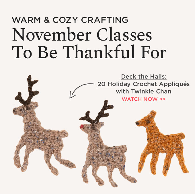 November Classes To Be Thankful For