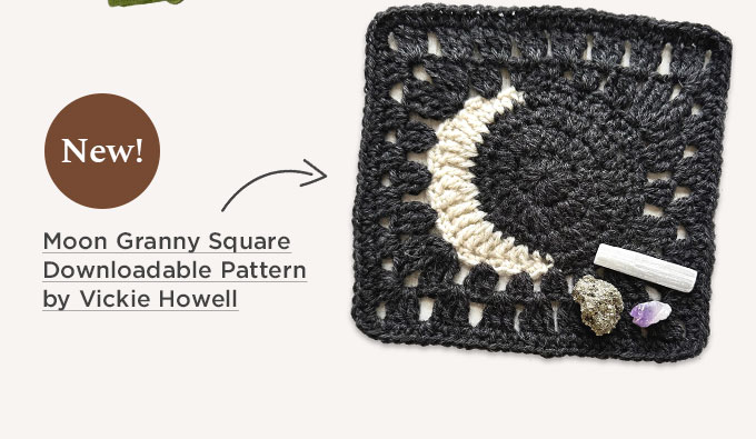 NEW! Moon Granny Square
