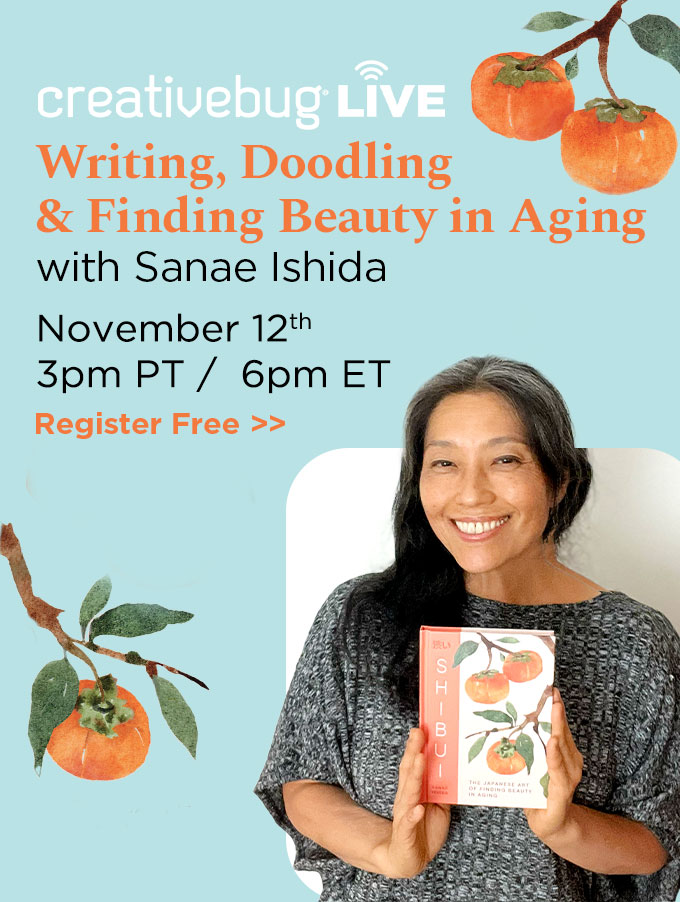 Writing, Doodling & Finding Beauty in Aging with Sanae Ishida