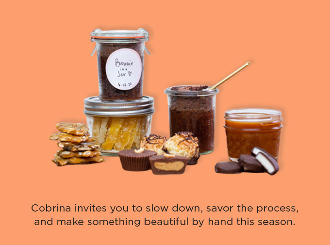 Cobrina invites you to slow down, savor the process, and make something beautiful by hand this season.