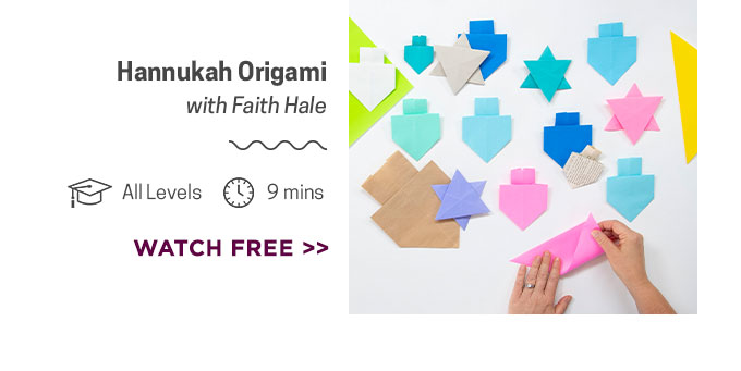 Hannukah Origami