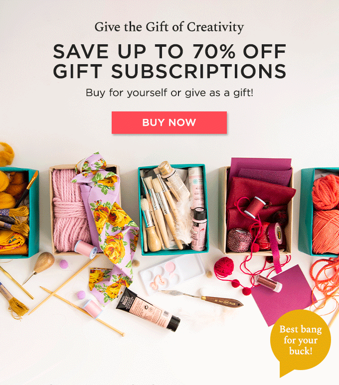 Enjoy 50% Off Gift Subscriptions