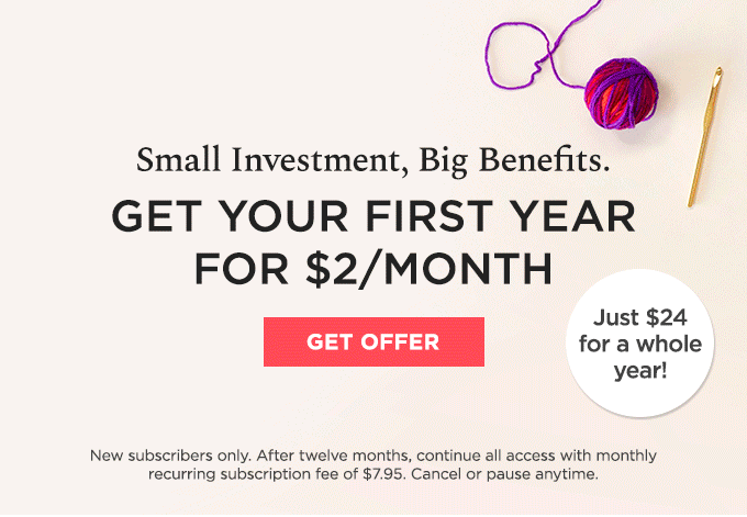 Get Your First Year for $24