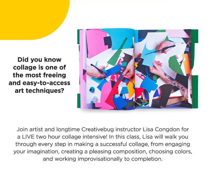 Kickstart Your Creativity with Collage with Lisa Congdon
