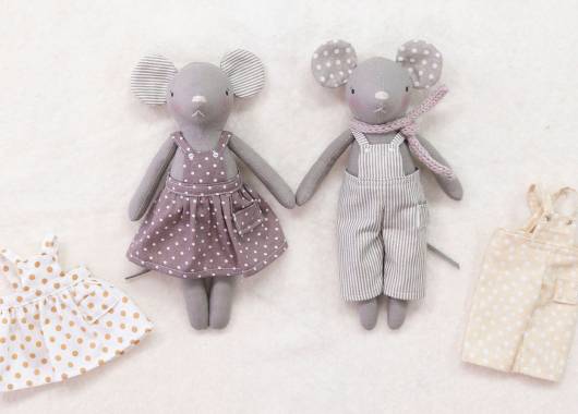 Sew a Mouse Doll