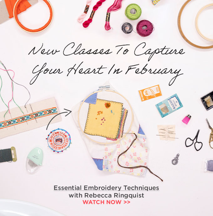 New Classes to Capture Your Heart in February