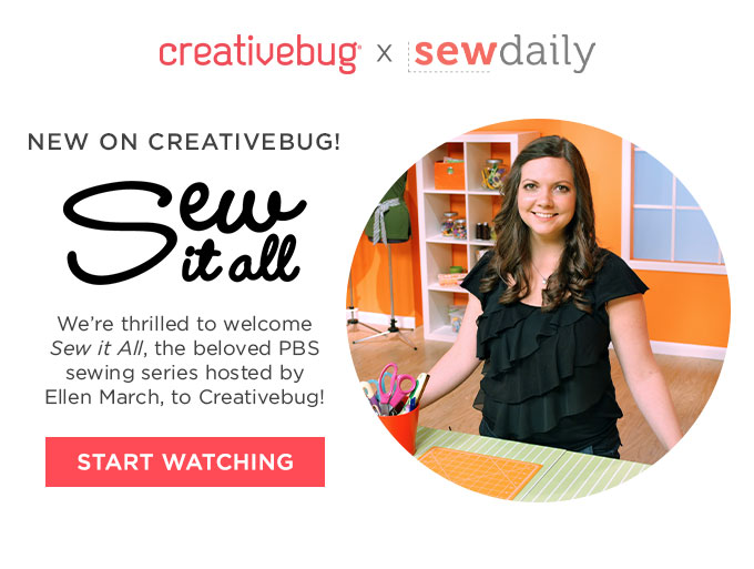New on Creativebug: Sew It All