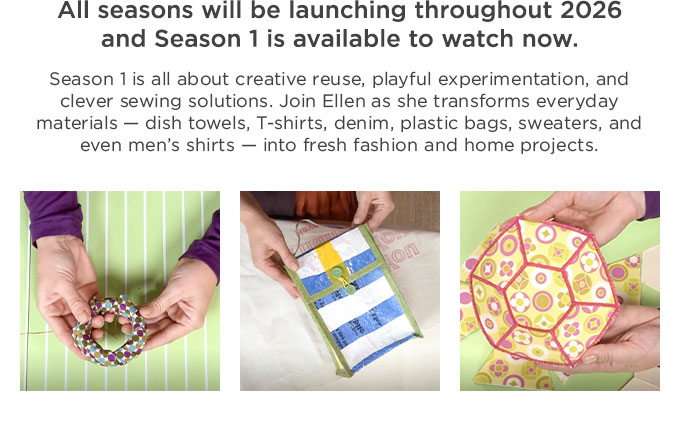 New on Creativebug: Sew It All