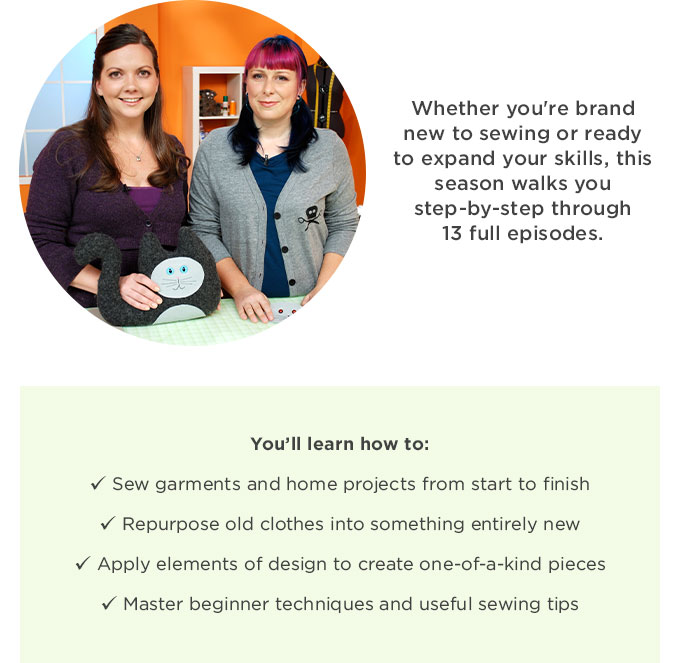 New on Creativebug: Sew It All
