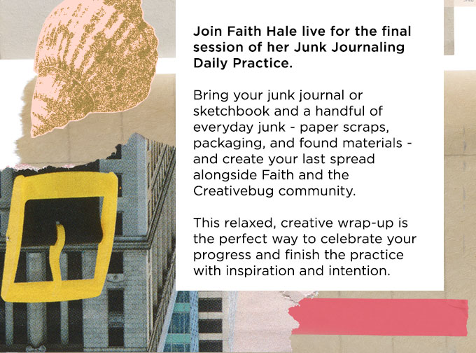 Junk Journaling Daily Practice Finale with Faith Hale