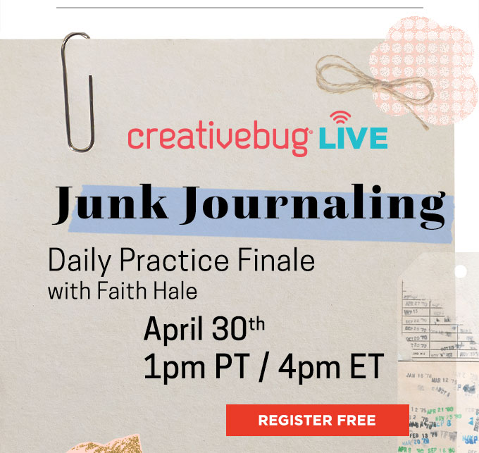 Junk Journaling Daily Practice Finale with Faith Hale