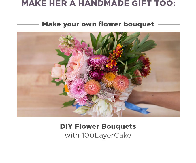 Make your own flower bouquet
