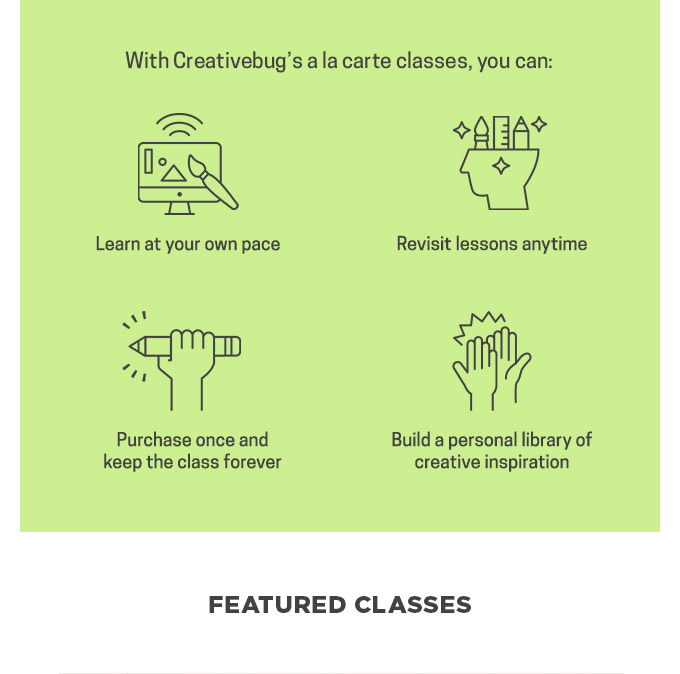 Memorial Day Sale: 10 of our most popular classes for just $30 each
