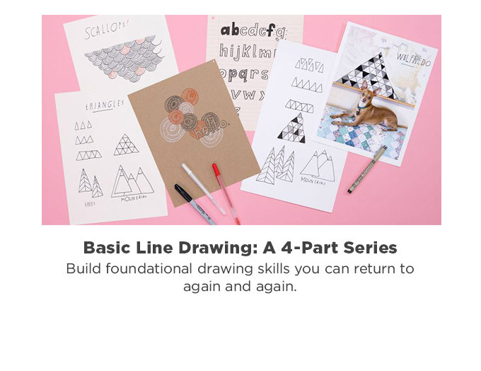 Basic Line Drawing: A 4-Part Series