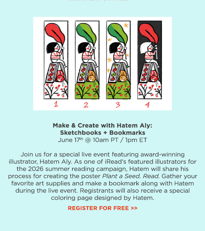 Make & Create with Hatem Aly: Sketchbooks + Bookmarks