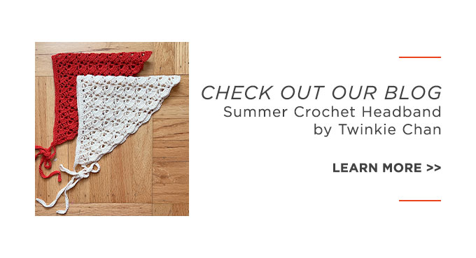 CHECK OUT OUR BLOG!: Twinkie Chan - Summer Crochet Headband