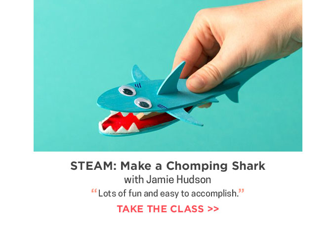 Jamie Hudson - STEAM: Make a Chomping Shark
