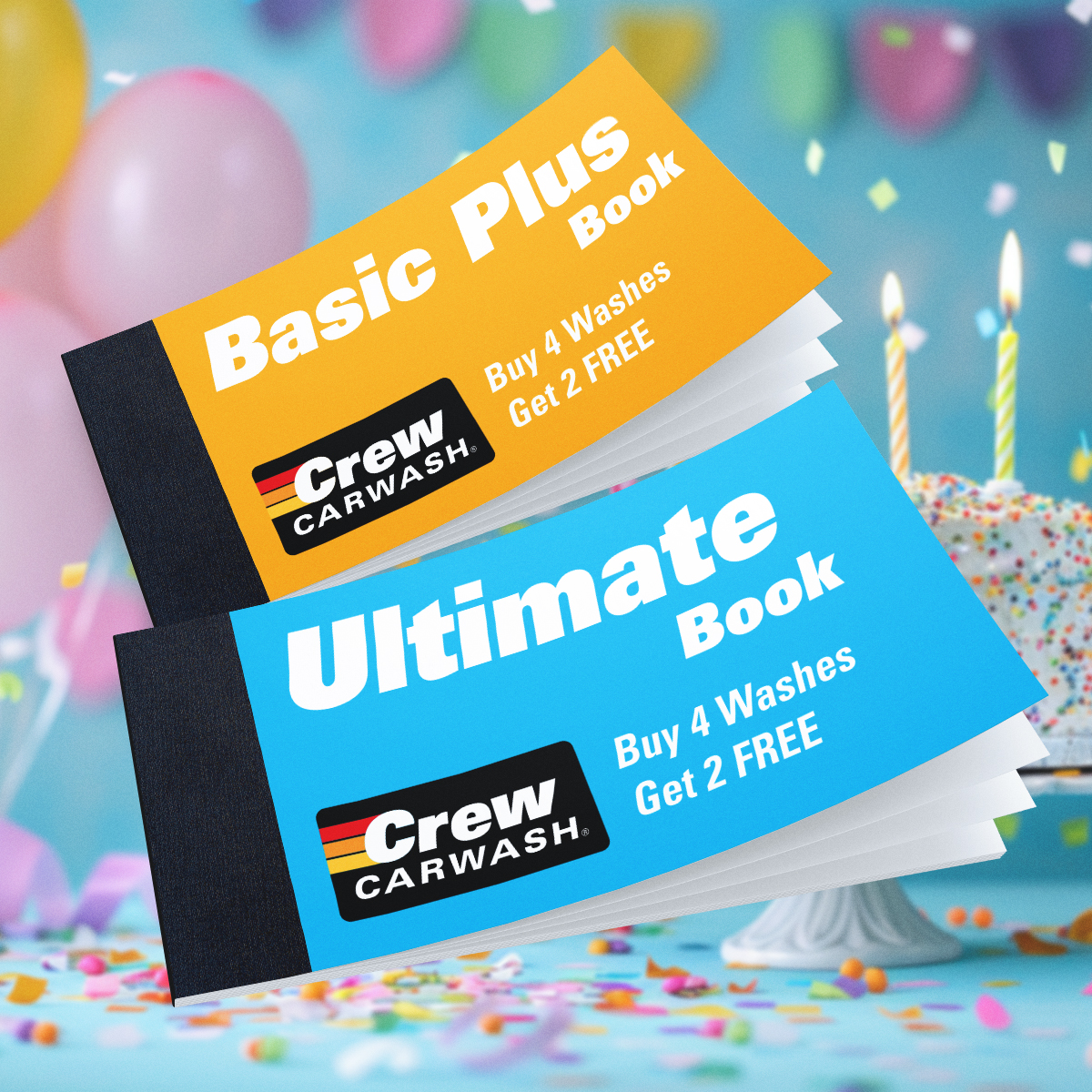 Buy 4 Ultimate or Basic Plus Washes, Get 2 FREE
