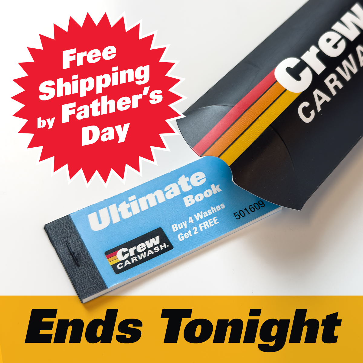 Free Shipping by Father's Day Ends Tonight