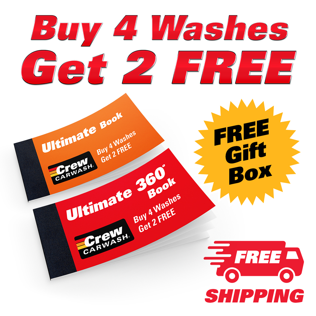 Buy 4 Washes Get 2 FREE