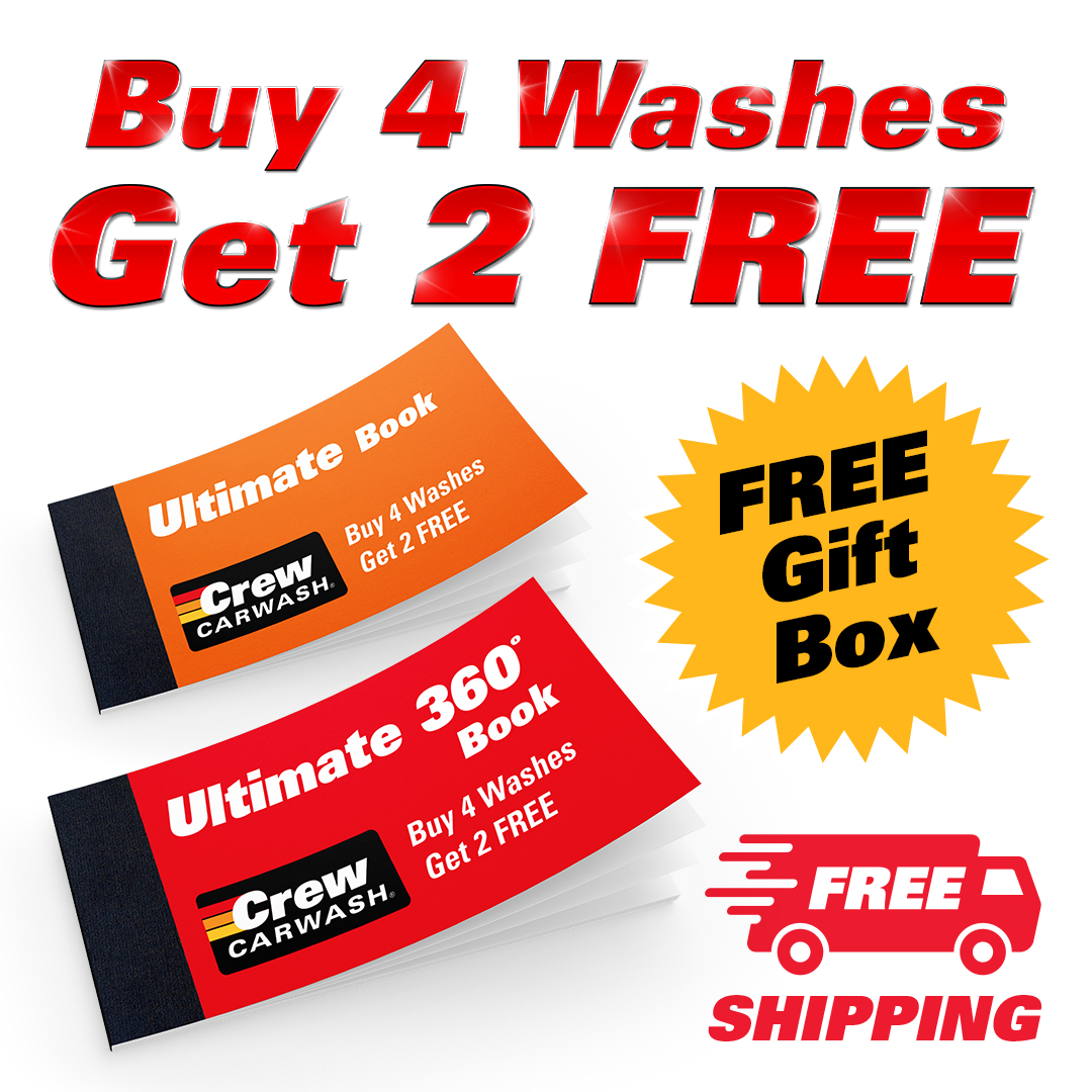Buy 4 Washes Get 2 FREE