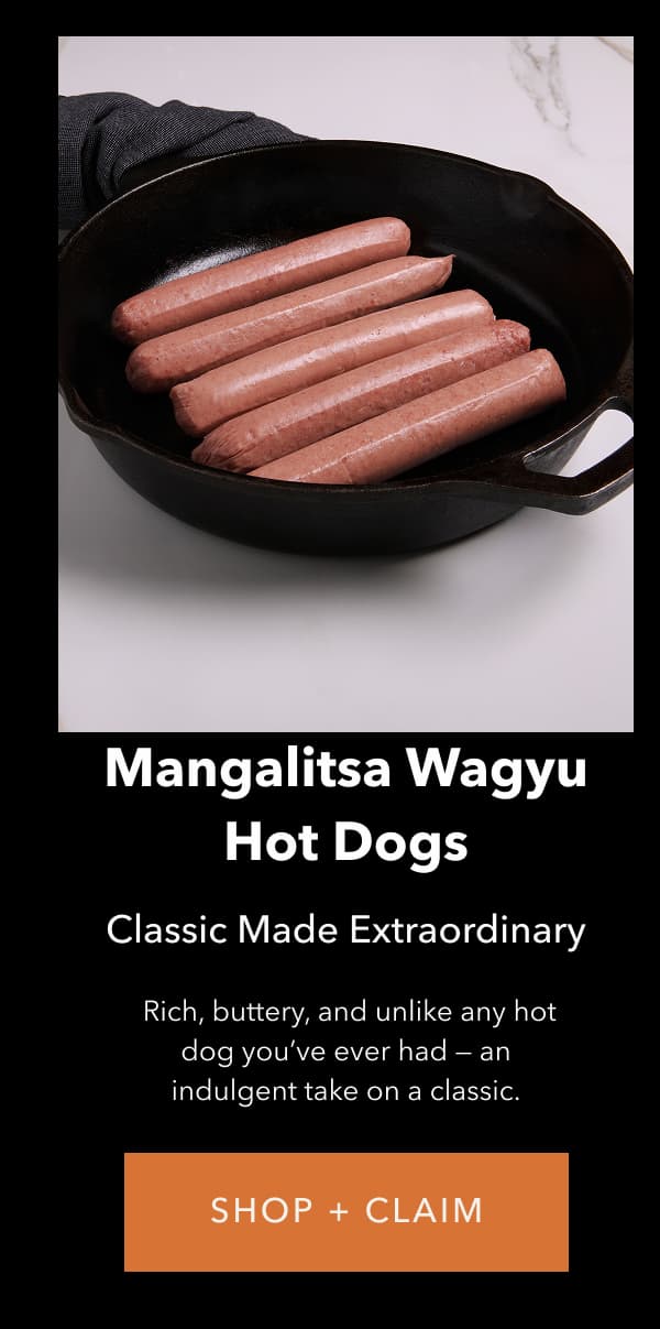 Wagyu Hotdogs
