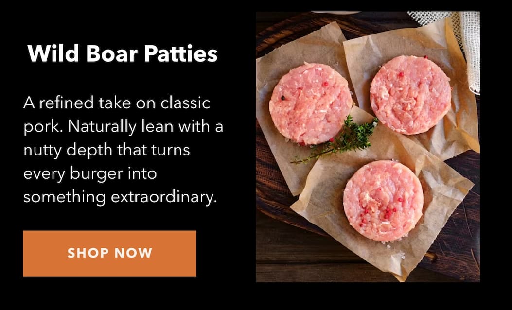 Wild Boar Patties