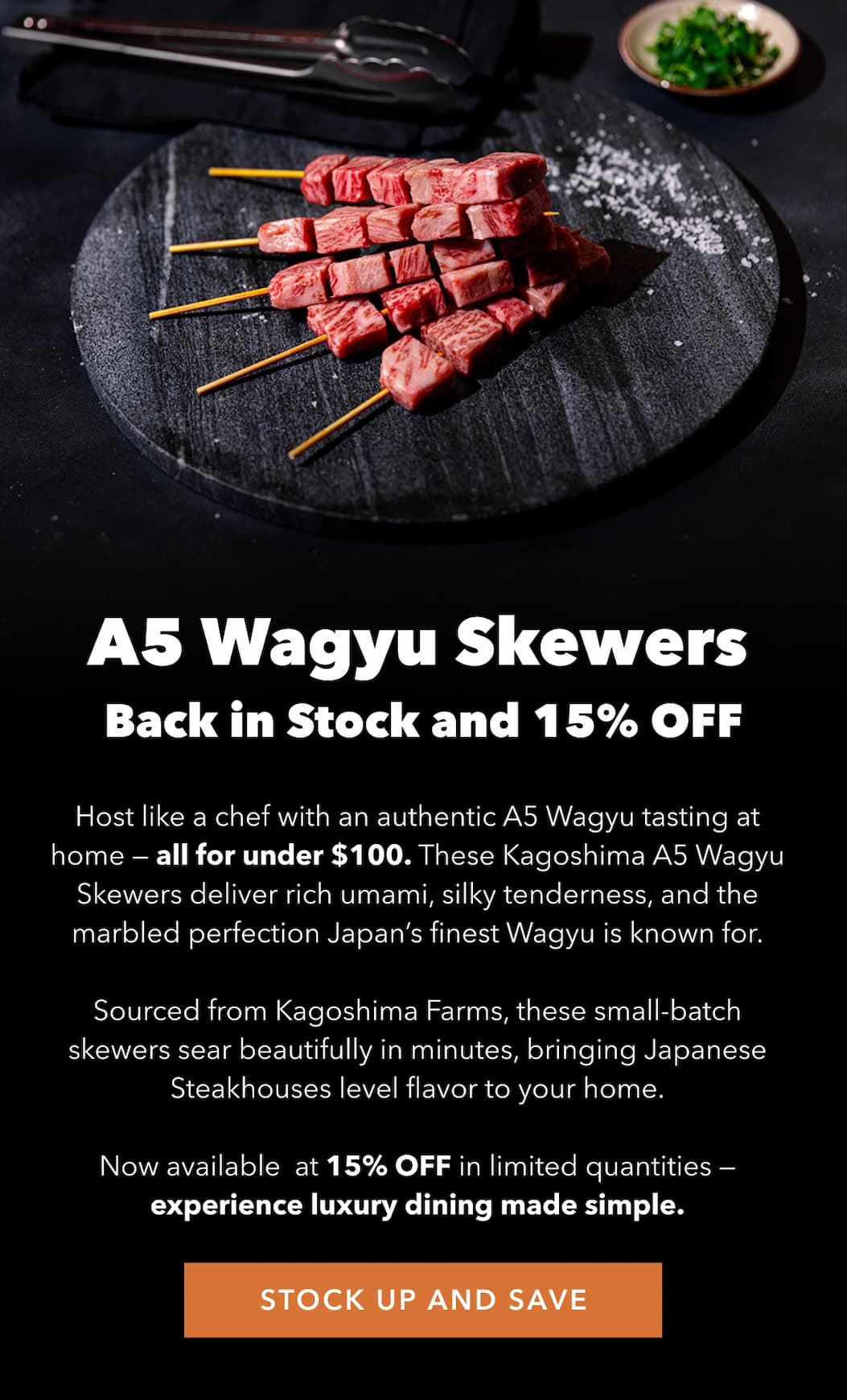 A5 Skewers