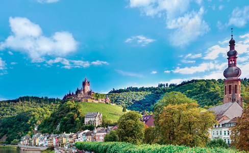 Reichsberg Castle Moselle River Cochem