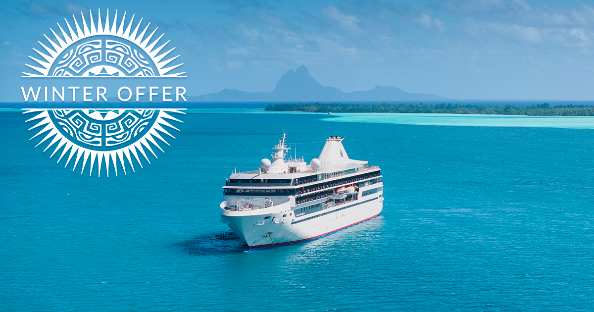 Tahiti with Extra Savings on all 2026 Voyages