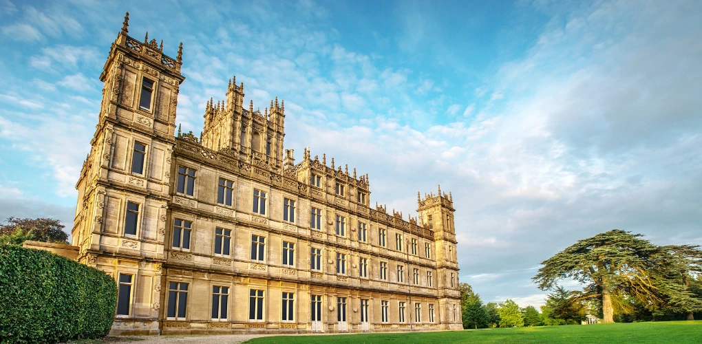 Highclere Castle Facade Hampshire