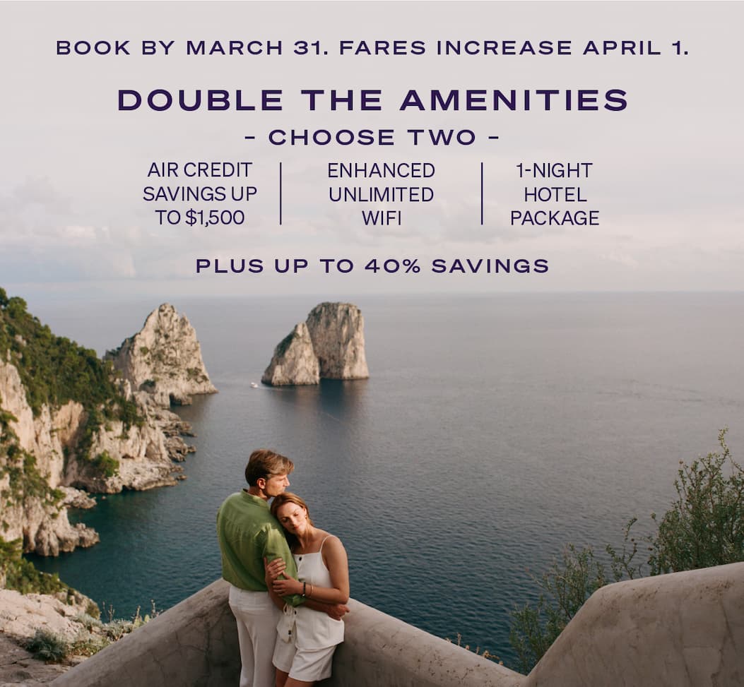 FOR A LIMITED TIME DOUBLE THE AMENITIES