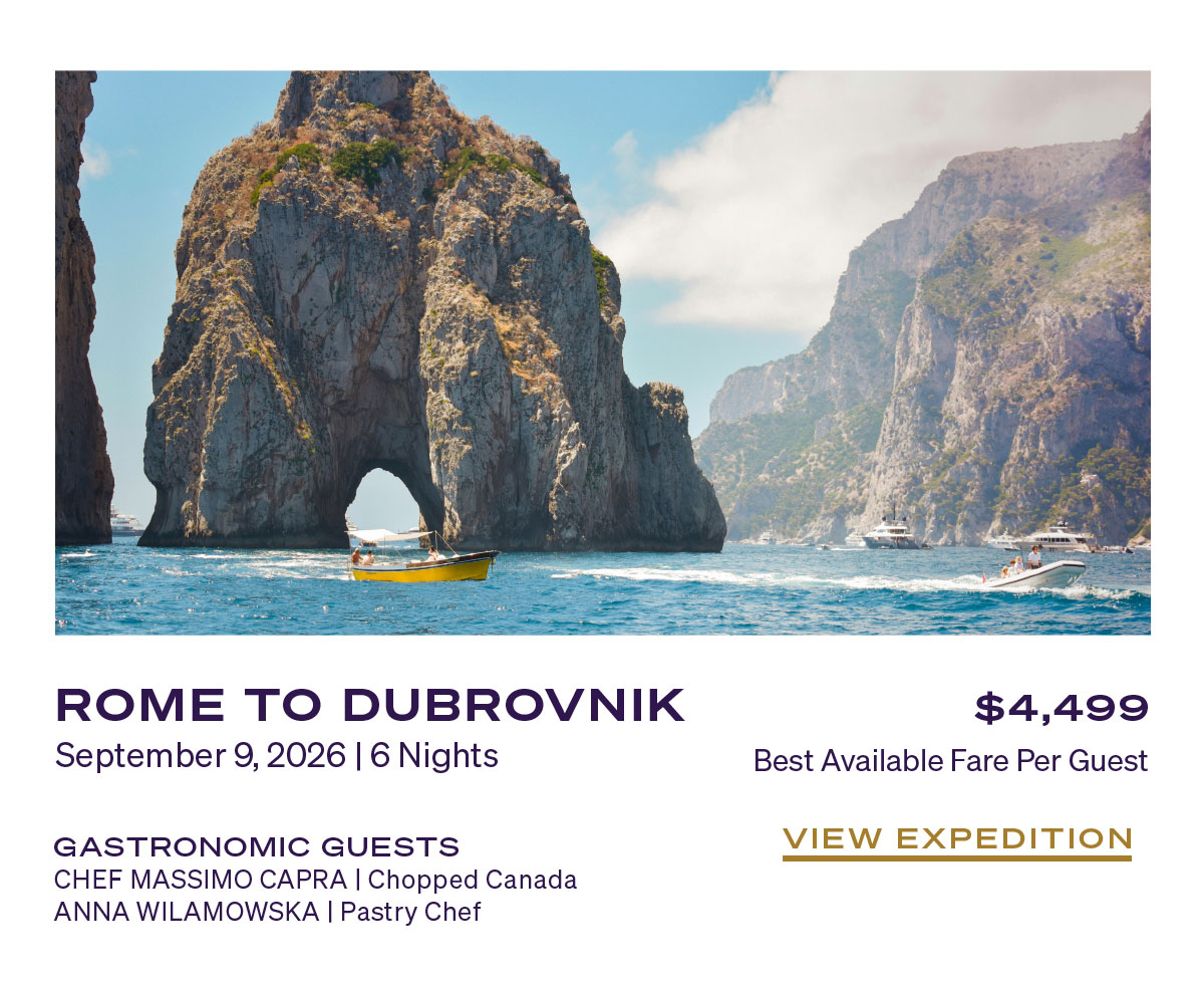 ROME TO DUBROVNIK September 9, 2026 | 6 Nights