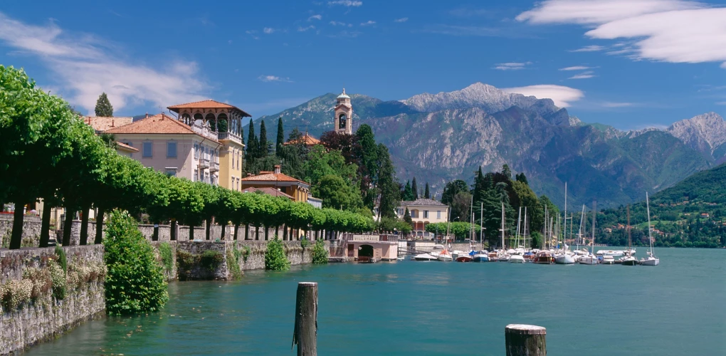 Lake Como Wood Pilings Tremezzo