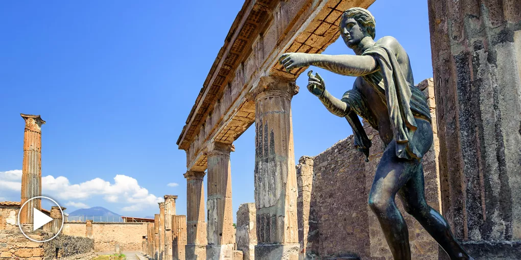 Apollo Temple Ruins Pompeii Naples