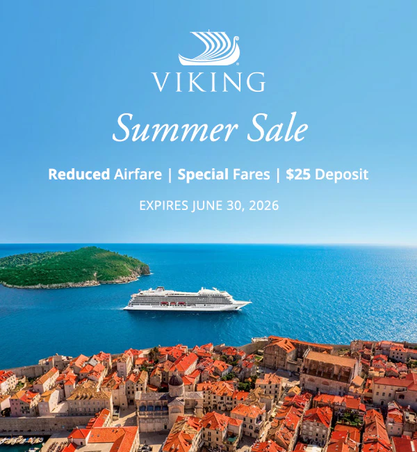 Summer Sale: Reduced Airfare. Special Fares. $25 Deposit. Expires June 30, 2026