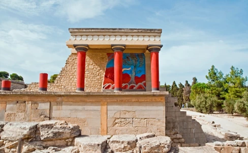  Knossos Palace Archeological Ruins Crete