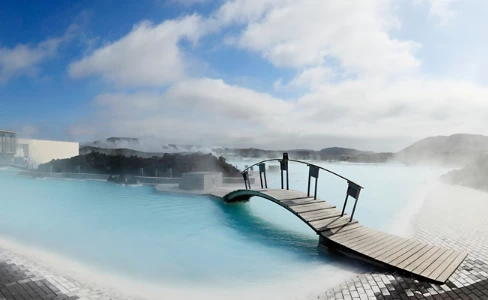 Bridge Blue Lagoon Reykjavik