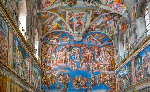 Sistine Chapel Paintings Vatican City