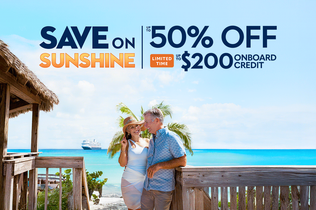 Holland America Save on Sunshine 