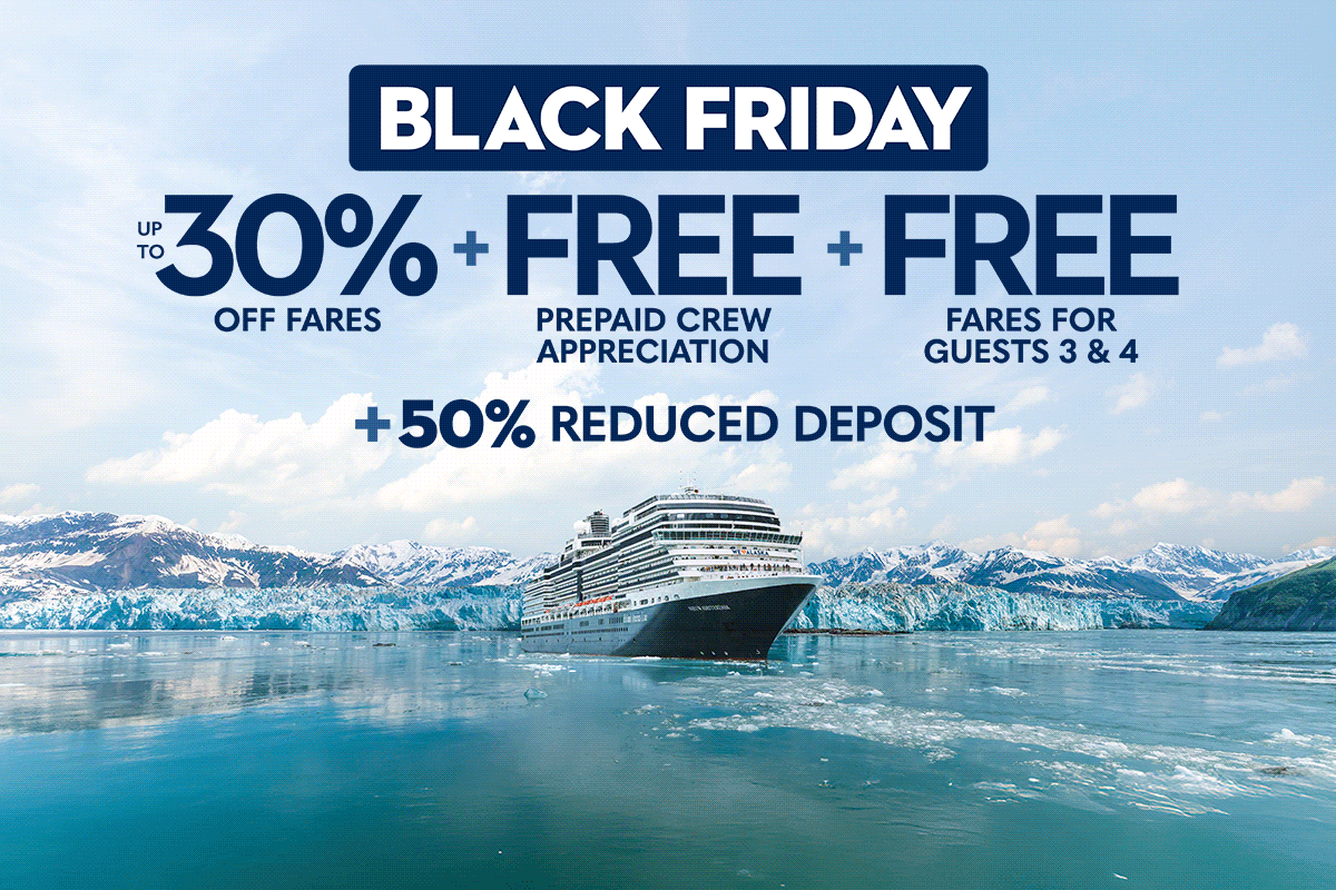 Holland America Black Friday Sale