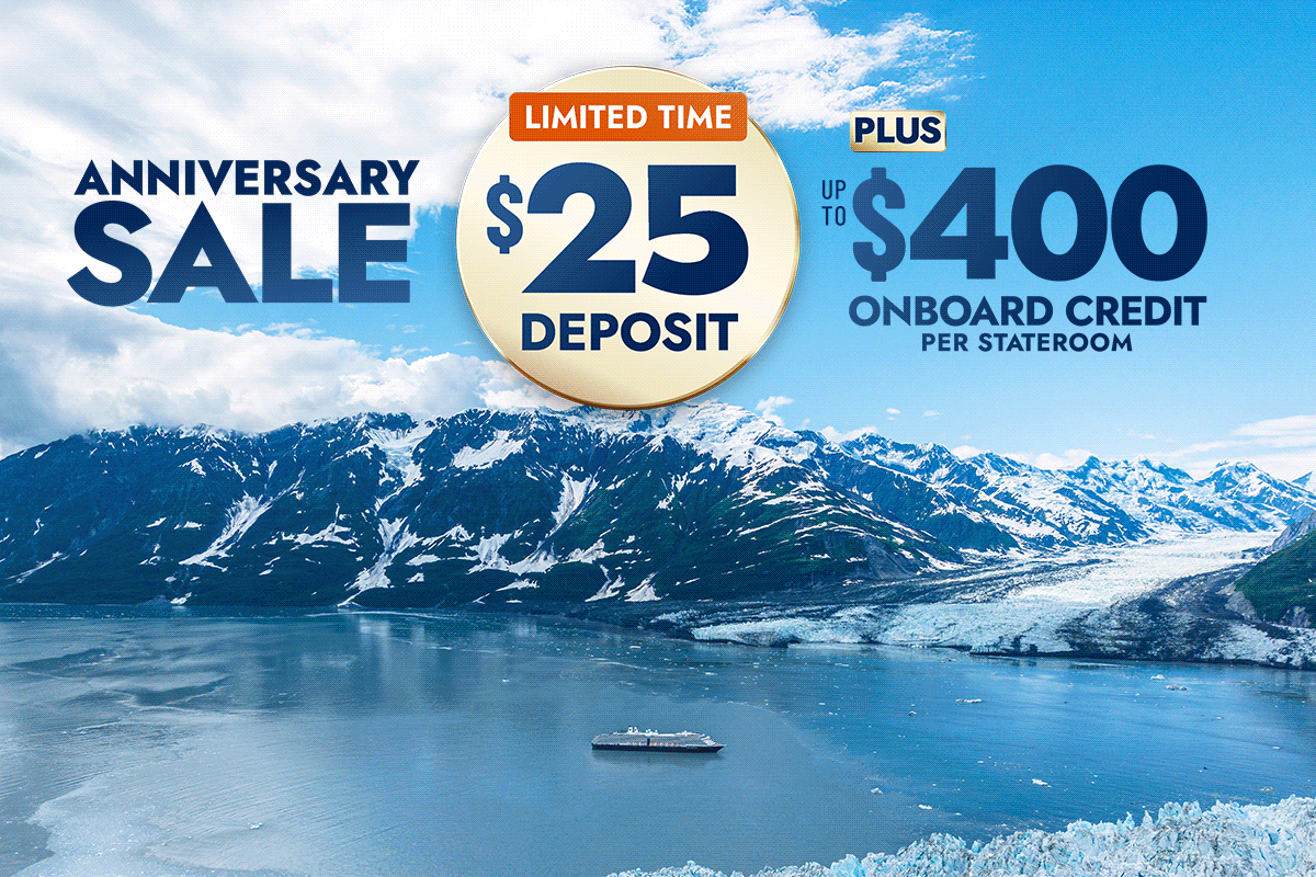 Anniversary Sale + $25 Deposit