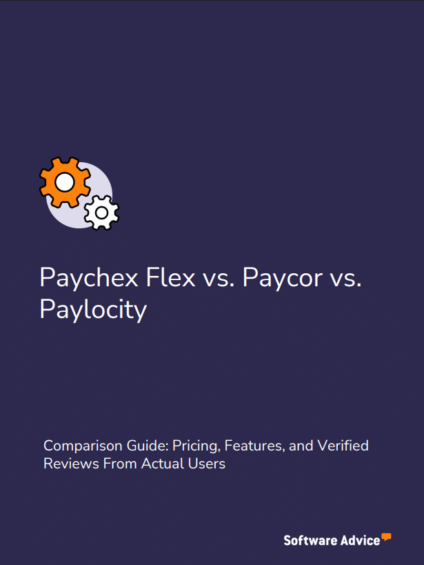 Paychex Flex vs. Paylocity vs. Paycor report cover
