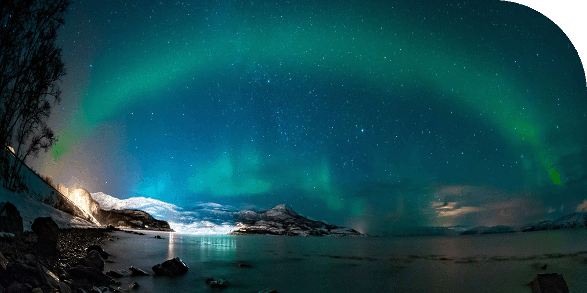 Northern lights in Alta, Norway