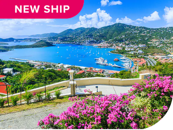 New Ship. St. Thomas, Caribbean.